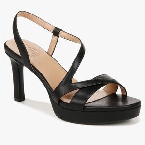 Elegant Black Strappy Heels